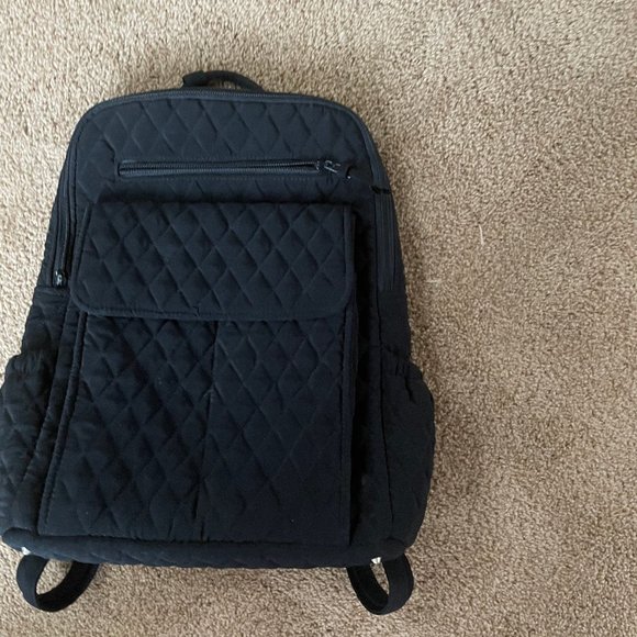 Vera Bradley Black Microfiber Backpack main image 7